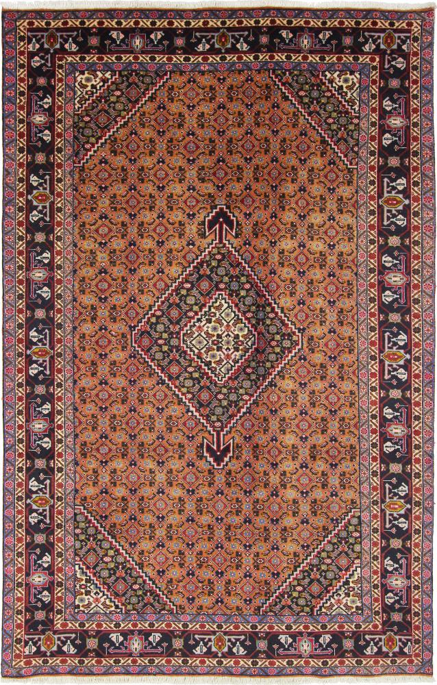  ペルシャ絨毯 アルデビル 9'11"x6'4" 9'11"x6'4",  ペルシャ絨毯 手織り