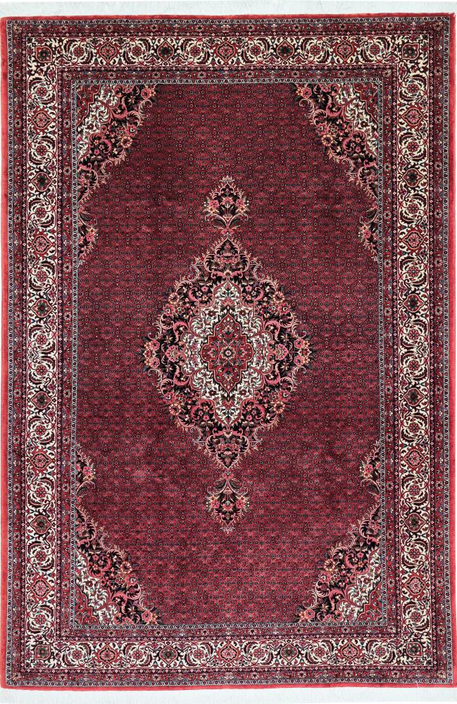 Persian Rug Bidjar Gallinbaft 10'3"x6'9" 10'3"x6'9", Persian Rug Knotted by hand