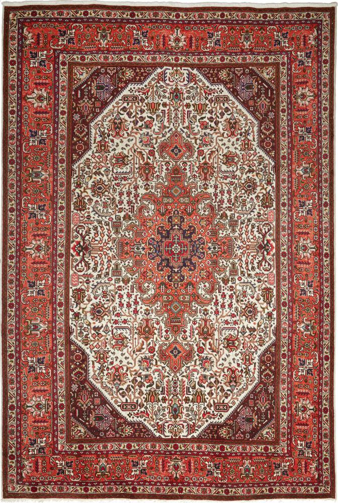 Persian Rug Tabriz 9'9"x6'7" 9'9"x6'7", Persian Rug Knotted by hand