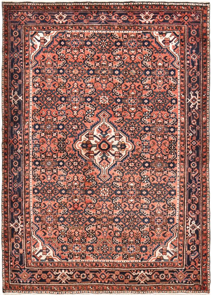 Persian Rug Hosseinabad 209x148 209x148, Persian Rug Knotted by hand