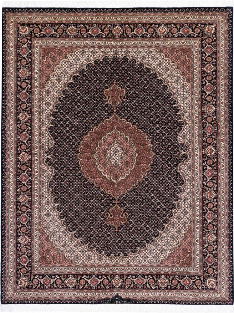 Persian Rug Tabriz Mahi Super 6'4"x5'1" 6'4"x5'1", Persian Rug Knotted by hand