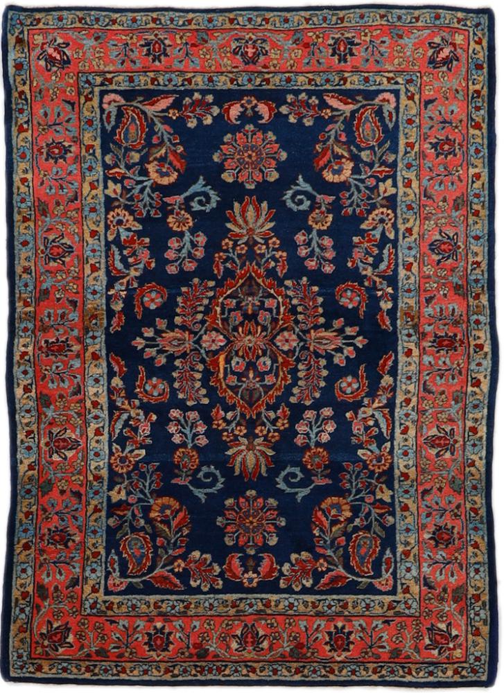Perzsa szőnyeg Kashan Antik 4'9"x3'6" 4'9"x3'6", Perzsa szőnyeg Kézzel csomózva