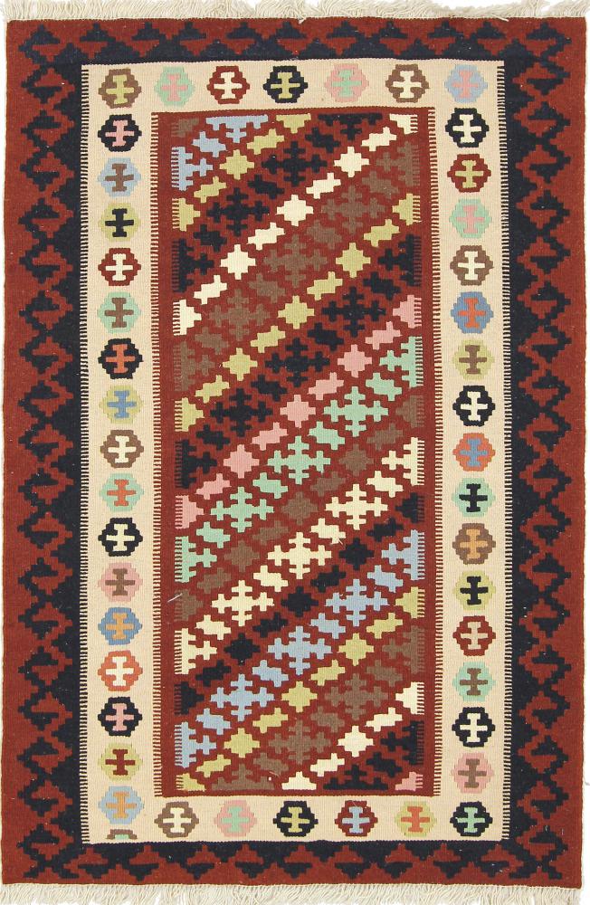 Perzisch tapijt Kilim Fars 151x99 151x99, Perzisch tapijt Handgeweven