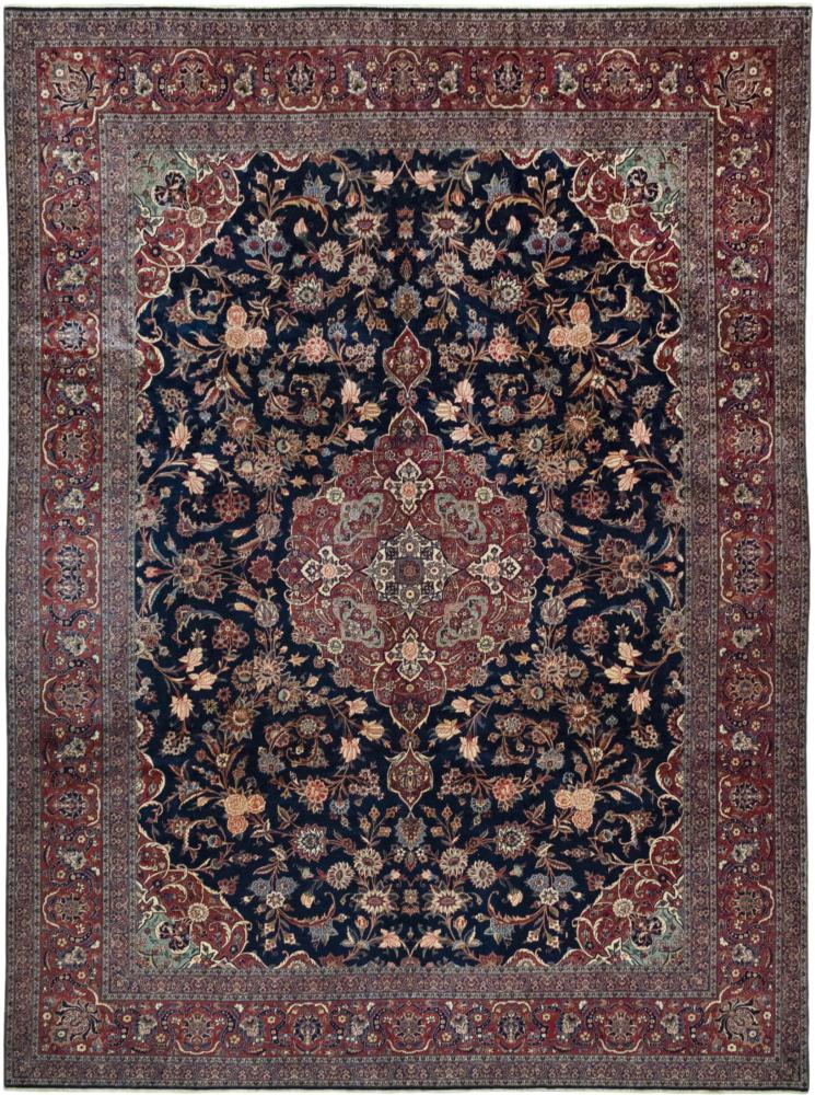 Persian Rug Keshan 14'3"x10'6" 14'3"x10'6", Persian Rug Knotted by hand