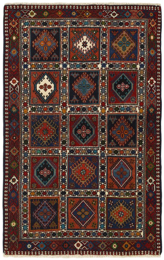 Persialainen matto Yalameh 155x101 155x101, Persialainen matto Solmittu käsin