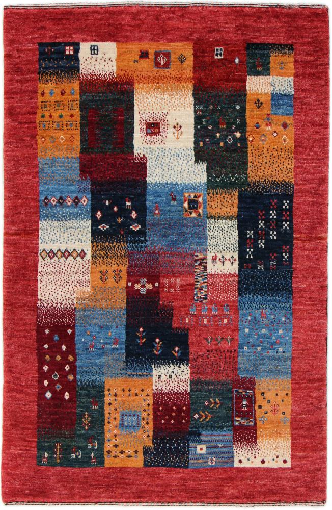  ペルシャ絨毯 ペルシャ ギャッベ ペルシャ ロリbaft Nowbaft 123x80 123x80,  ペルシャ絨毯 手織り