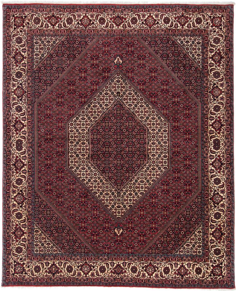 Persian Rug Bidjar 8'4"x6'8" 8'4"x6'8", Persian Rug Knotted by hand