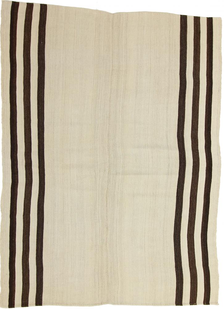 Tapis persan Kilim Fars Antique 6'11"x4'11" 6'11"x4'11", Tapis persan Tissé à la main