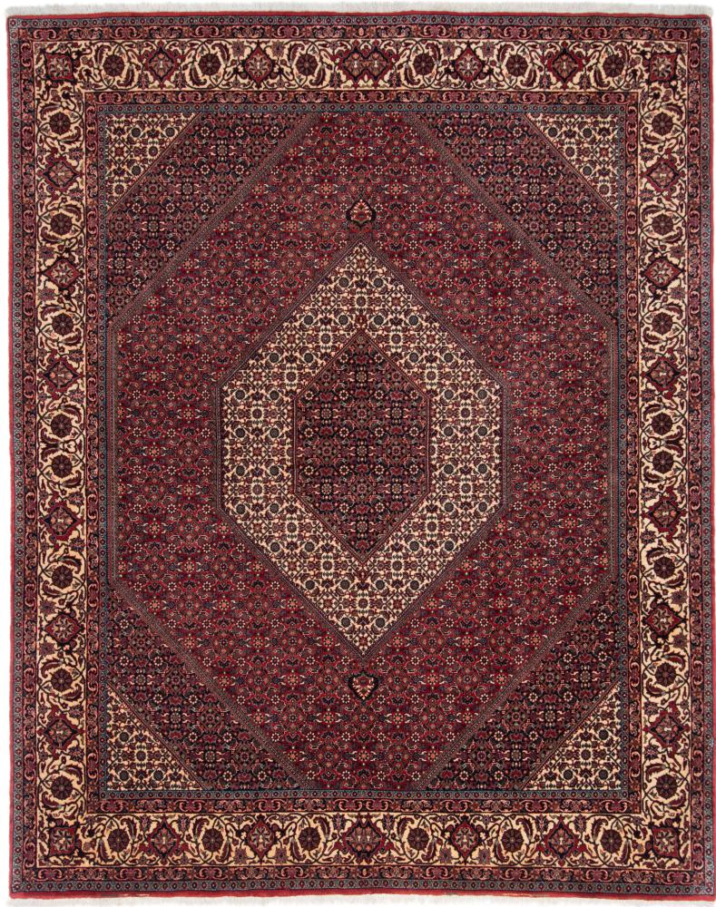 Persian Rug Bidjar 8'4"x6'8" 8'4"x6'8", Persian Rug Knotted by hand