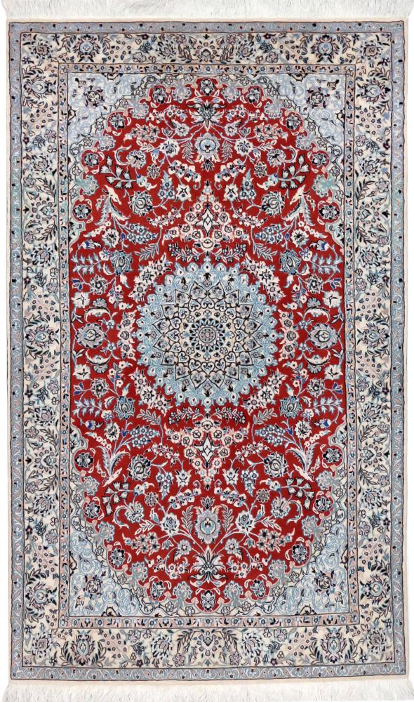 Persian Rug Nain 6La 5'5"x3'2" 5'5"x3'2", Persian Rug Knotted by hand