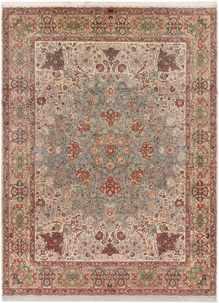 Tappeto persiano Tabriz 386x288 386x288, Tappeto persiano Annodato a mano