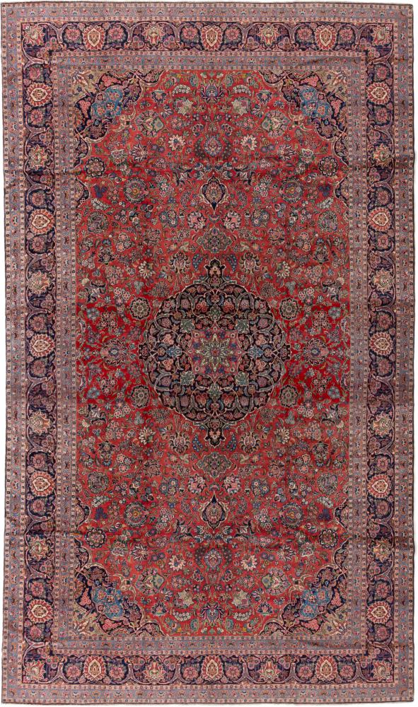 Persisk tæppe Keshan Antikke 535x310 535x310, Persisk tæppe Knyttet i hånden