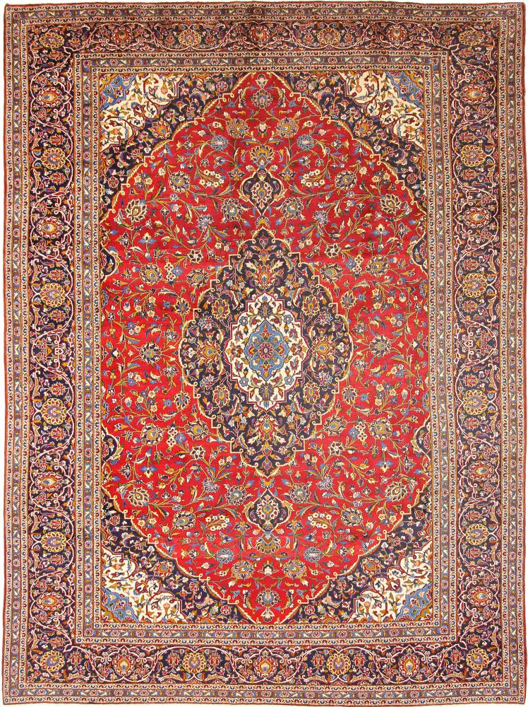 Covor persan Kashan 13'1"x9'9" 13'1"x9'9", Covor persan Lucrate de mână