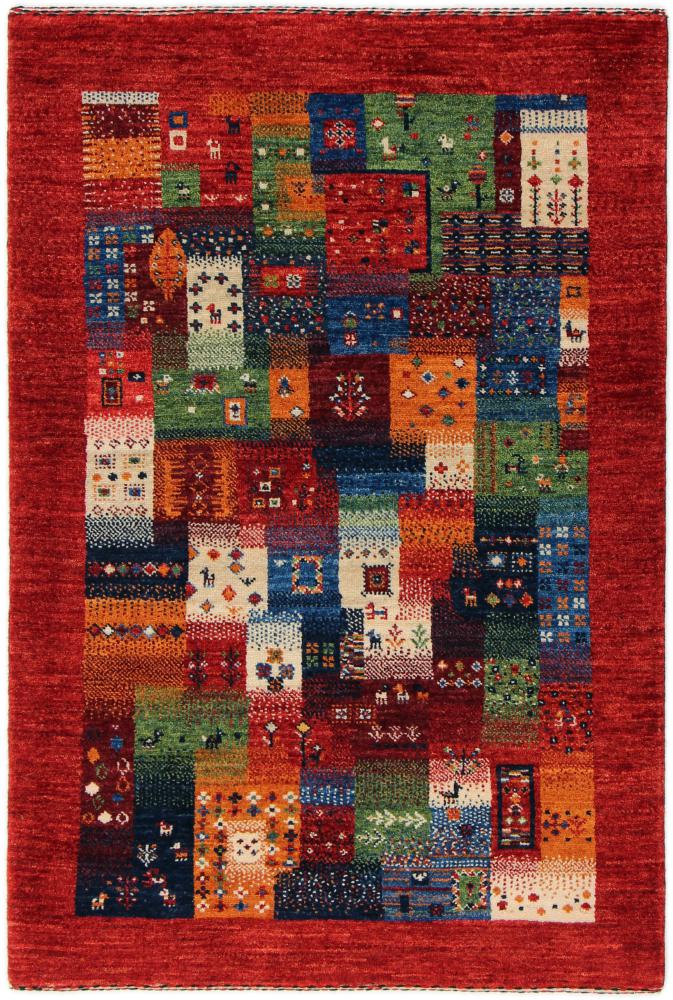 Perzisch tapijt Perzisch Gabbeh Loribaft Nowbaft 127x84 127x84, Perzisch tapijt Handgeknoopte