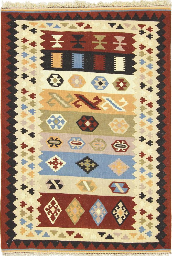 Tapete persa Kilim Fars 151x102 151x102, Tapete persa Tecido à mão