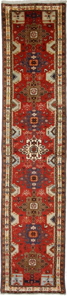 Perzisch tapijt Ghashghai Taleghan 394x86 394x86, Perzisch tapijt Handgeknoopte