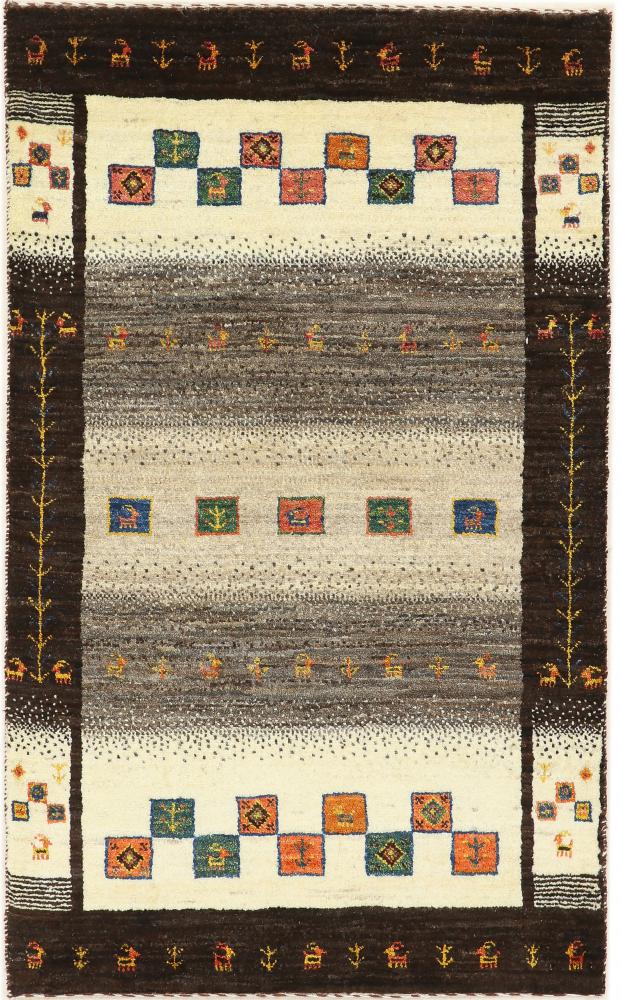 Tapis persan Persan Gabbeh Loribaft Nature 132x80 132x80, Tapis persan Noué à la main