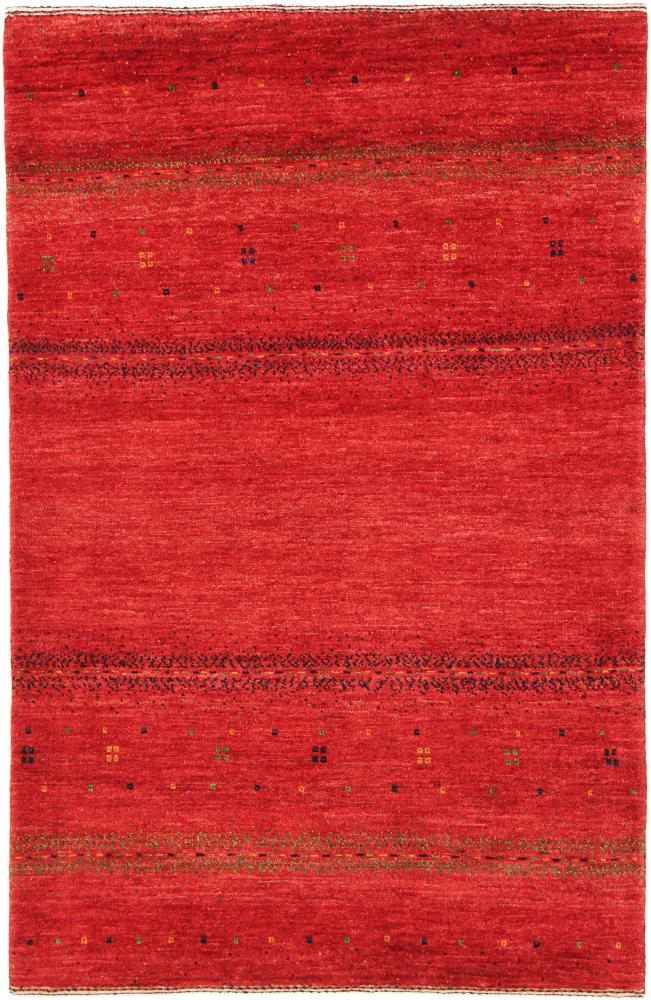  ペルシャ絨毯 ペルシャ ギャッベ ペルシャ ロリbaft Atash 4'10"x3'2" 4'10"x3'2",  ペルシャ絨毯 手織り