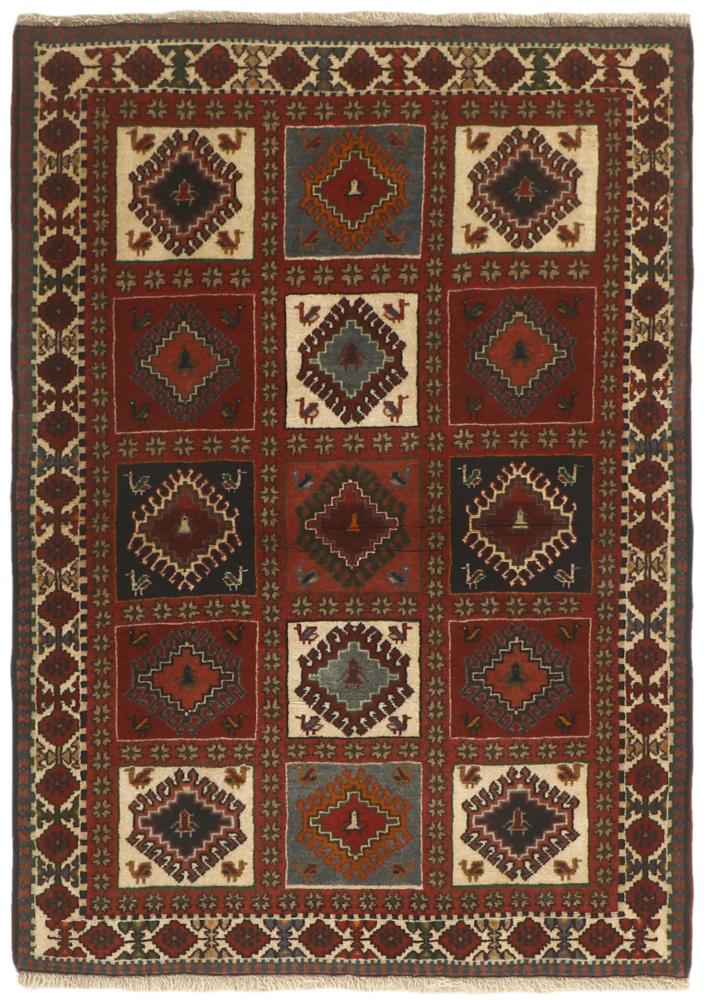  ペルシャ絨毯 ヤラメー 143x102 143x102,  ペルシャ絨毯 手織り
