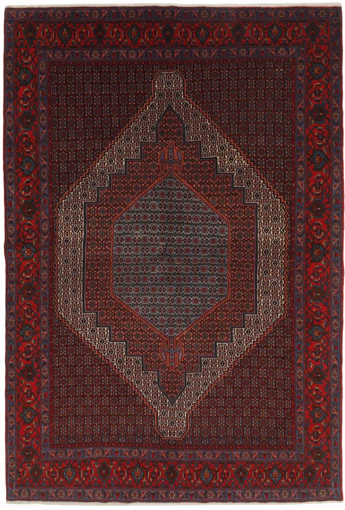 Tapis persan Senneh 294x201 294x201, Tapis persan Noué à la main