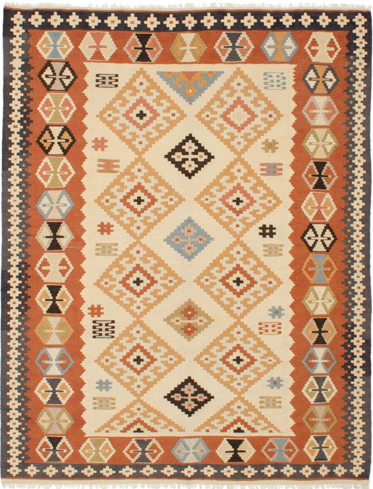 Persisk matta Kilim Fars 207x159 207x159, Persisk matta handvävd 