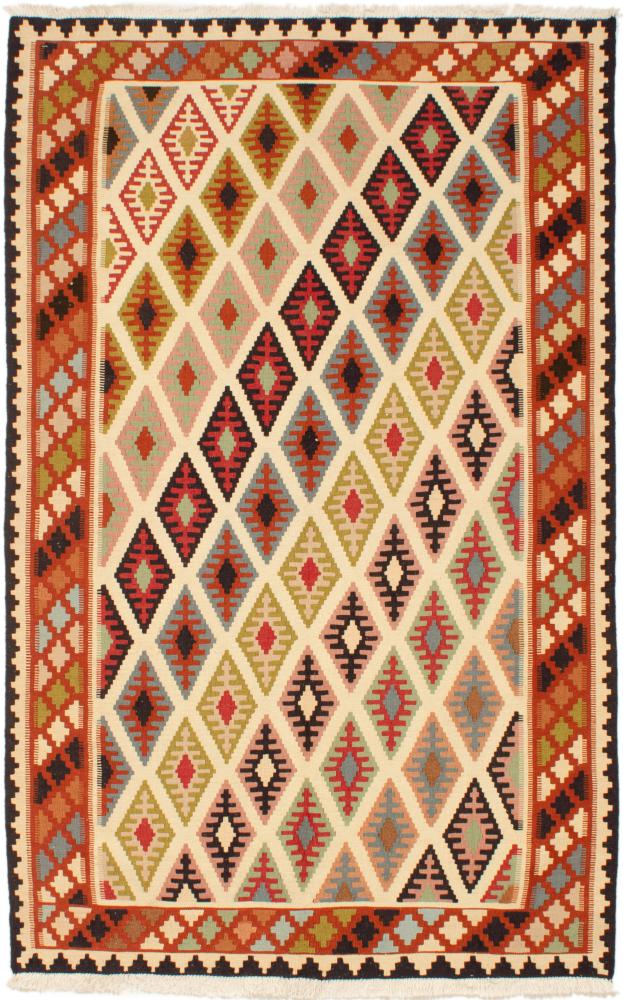 Tapis persan Kilim Fars 189x117 189x117, Tapis persan Tissé à la main