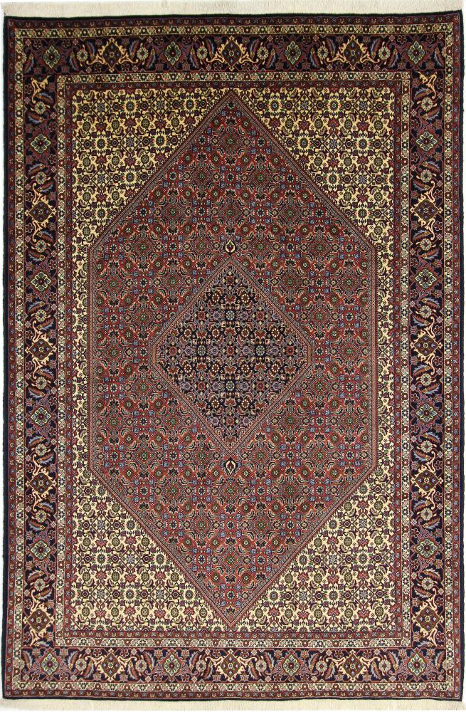 Persian Rug Bidjar 9'10"x6'8" 9'10"x6'8", Persian Rug Knotted by hand