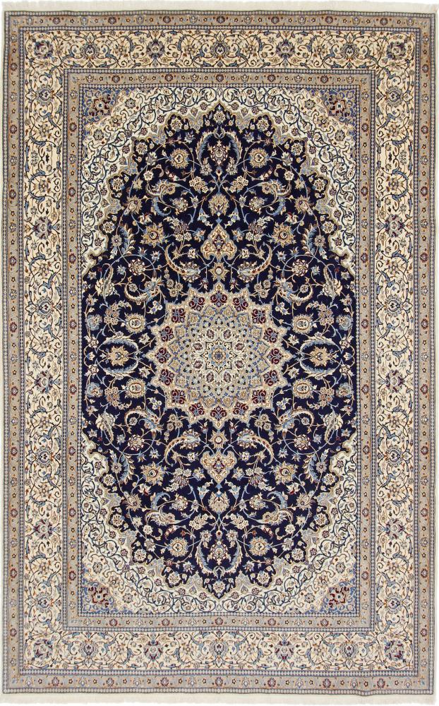 Persian Rug Nain 6La 10'3"x6'7" 10'3"x6'7", Persian Rug Knotted by hand