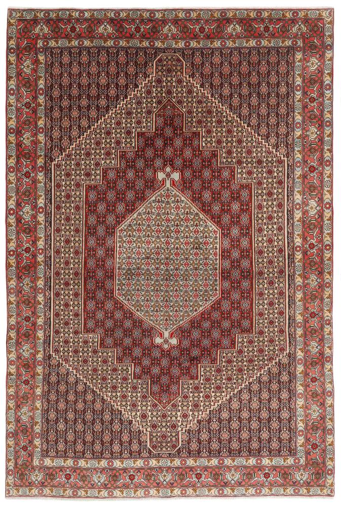  ペルシャ絨毯 センネ 303x197 303x197,  ペルシャ絨毯 手織り