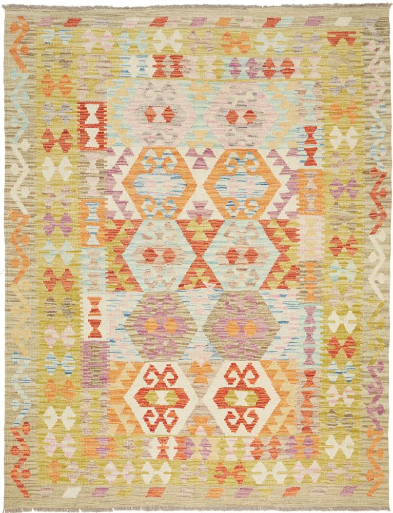 Tapis afghan Kilim Afghan 201x155 201x155, Tapis persan Tissé à la main