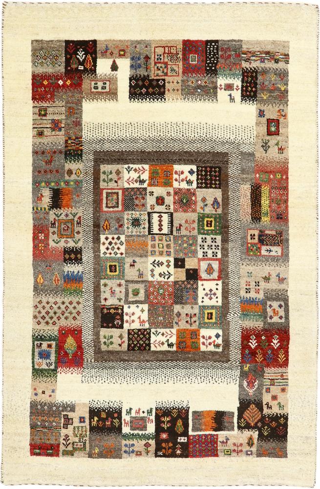 Perzisch tapijt Perzisch Gabbeh Loribaft Nature 150x99 150x99, Perzisch tapijt Handgeknoopte