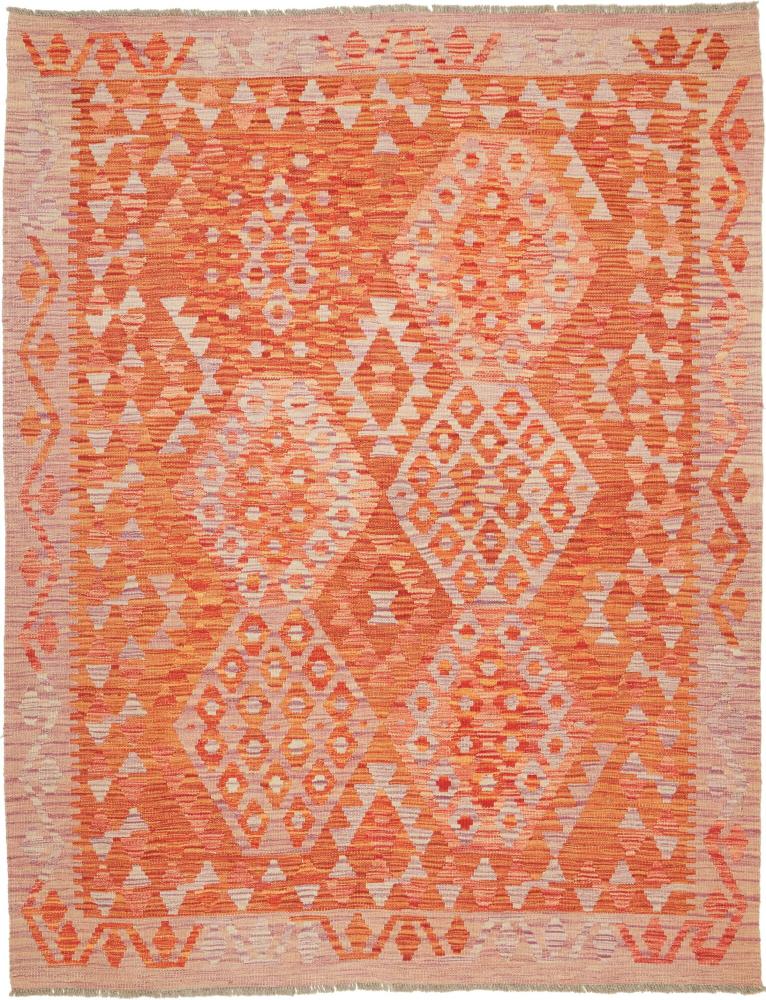 Afghansk tæppe Kelim Afghan 199x153 199x153, Persisk tæppe Håndvævet