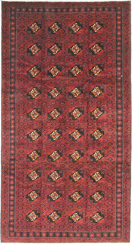 Tapis persan Kordi 295x160 295x160, Tapis persan Noué à la main