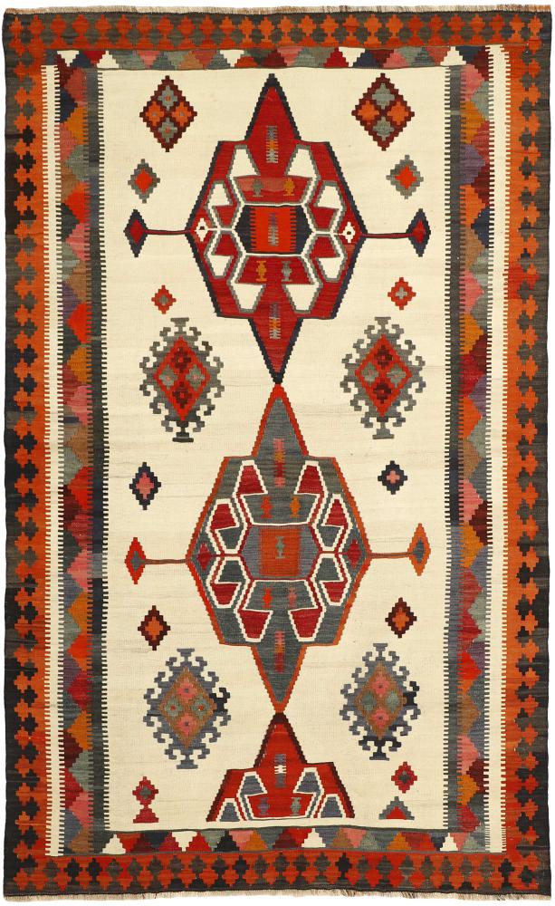 Persisk tæppe Kelim Fars Heritage 256x153 256x153, Persisk tæppe Håndvævet