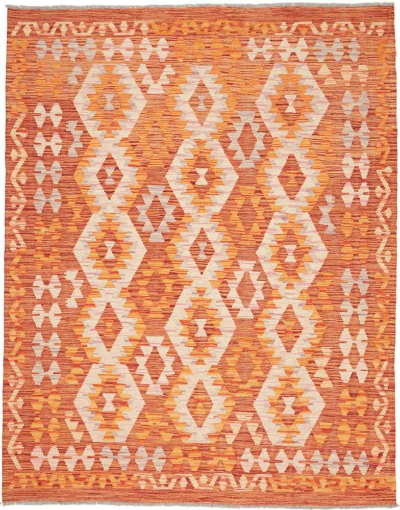 Tapis afghan Kilim Afghan 196x153 196x153, Tapis persan Tissé à la main