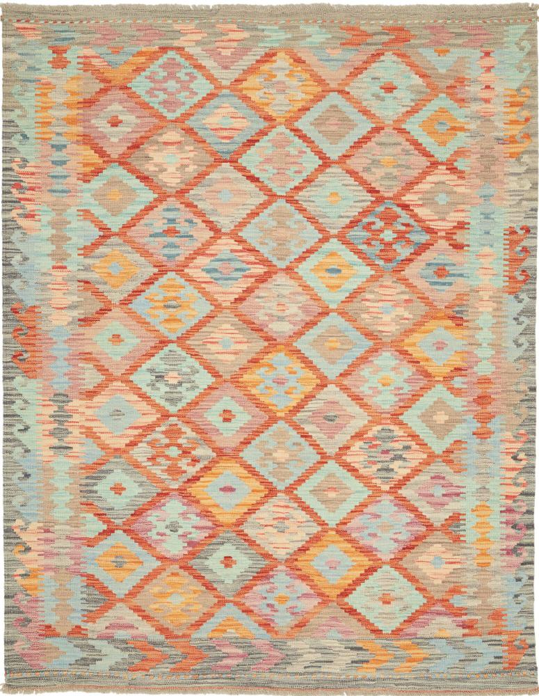 Afghansk teppe Kelim Afghan 197x150 197x150, Persisk teppe Handwoven 