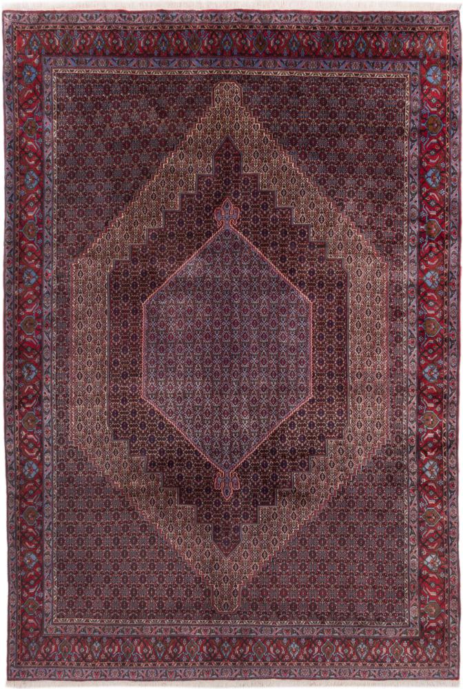 Tapis persan Senneh 357x245 357x245, Tapis persan Noué à la main