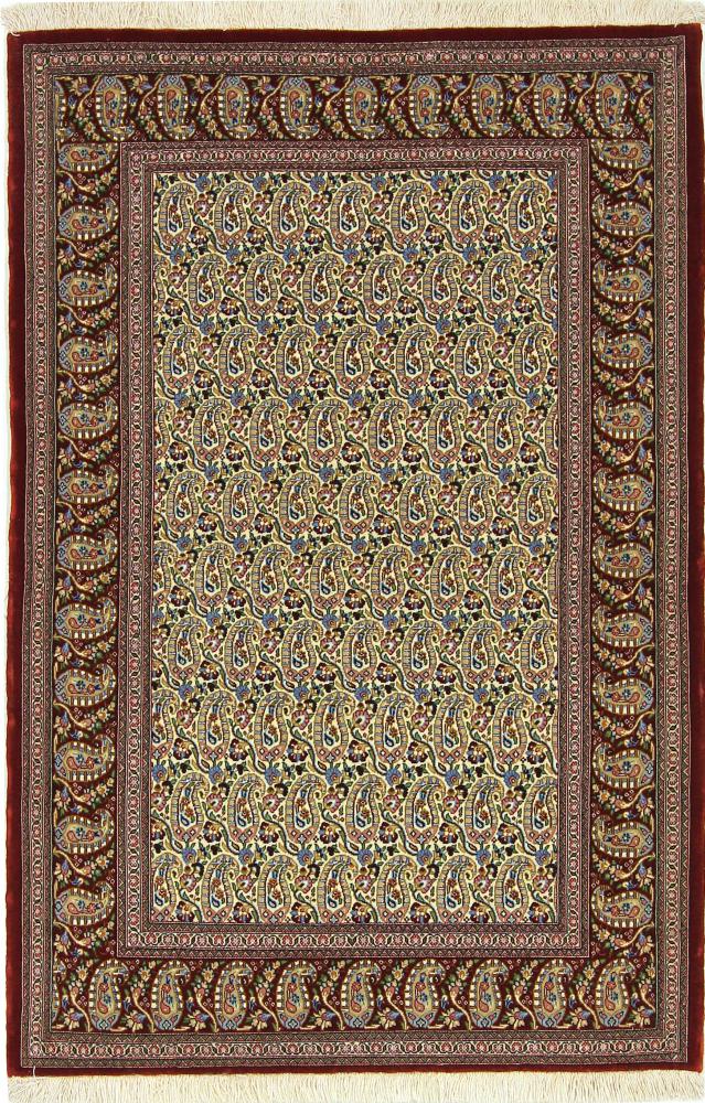  ペルシャ絨毯 Eilam 絹の縦糸 153x105 153x105,  ペルシャ絨毯 手織り