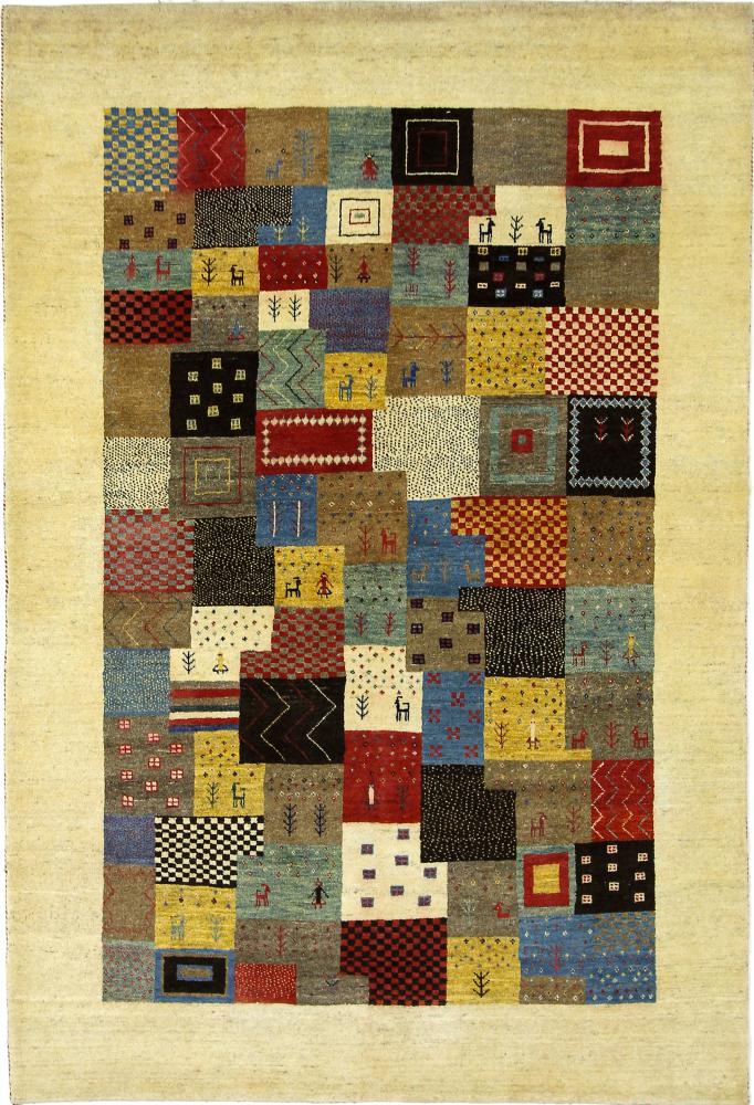 Perzisch tapijt Perzisch Gabbeh Loribaft 7'0"x4'9" 7'0"x4'9", Perzisch tapijt Handgeknoopte