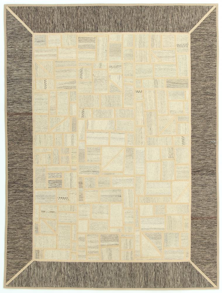 Perzisch tapijt Kilim Patchwork 198x151 198x151, Perzisch tapijt Handgeweven