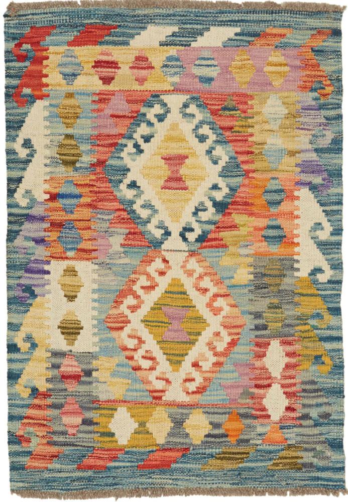 アフガンカーペット キリム アフガン 83x60 83x60,  ペルシャ絨毯 手織り