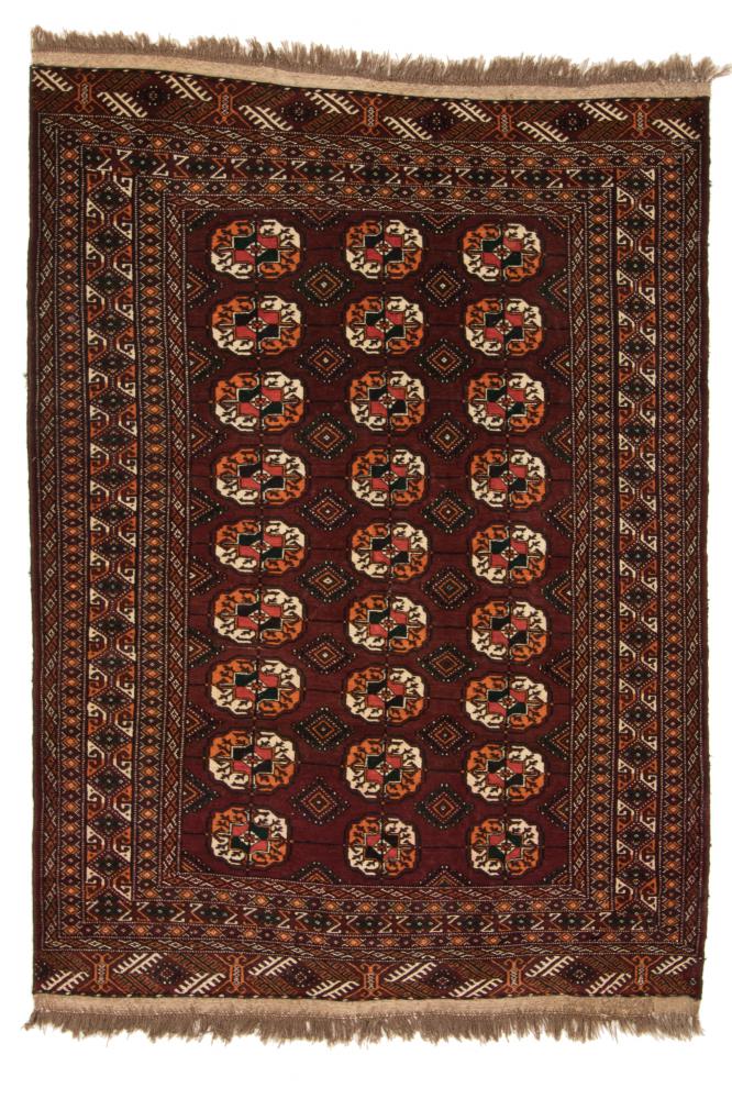 Afghanska mattan Turkaman 181x131 181x131, Persisk matta Knuten för hand