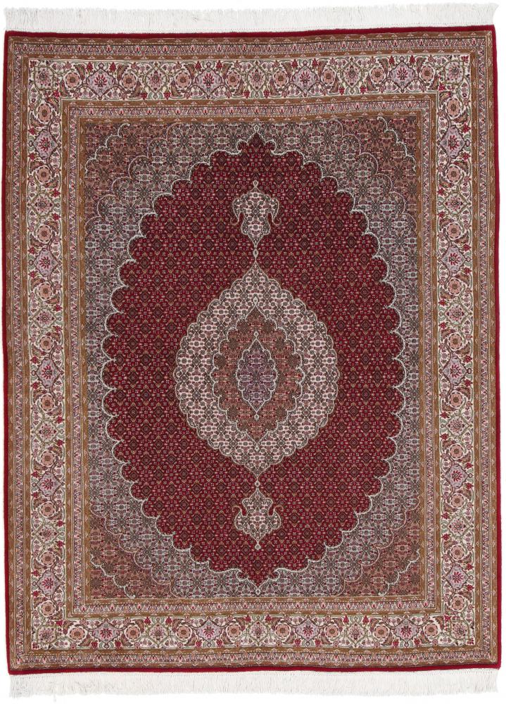 Persian Rug Tabriz Mahi 205x156 205x156, Persian Rug Knotted by hand