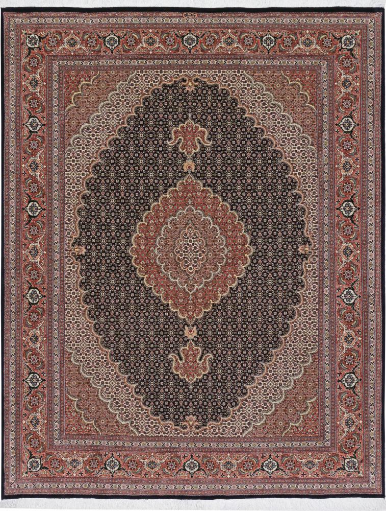 Persian Rug Tabriz Mahi 6'6"x4'11" 6'6"x4'11", Persian Rug Knotted by hand