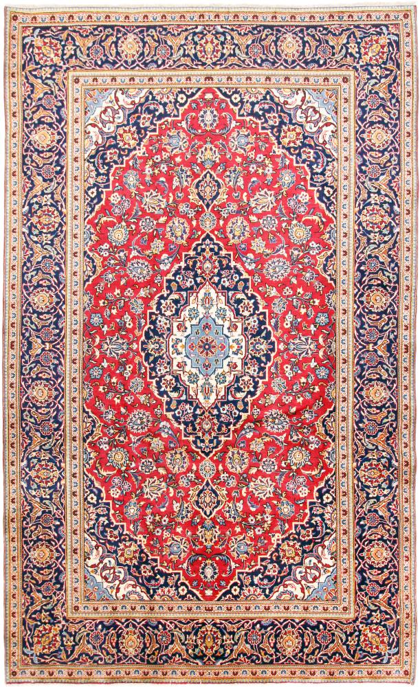 Persian Rug Keshan 10'4"x6'6" 10'4"x6'6", Persian Rug Knotted by hand
