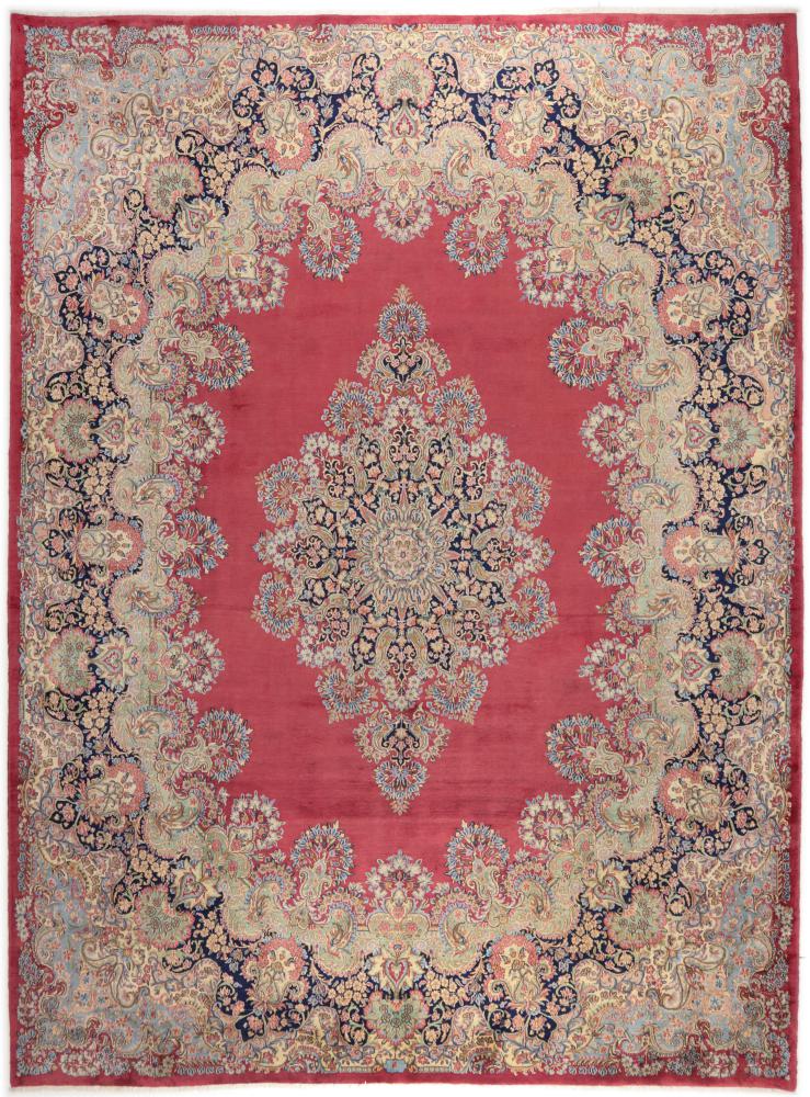  ペルシャ絨毯 ケルマン アンティーク 416x311 416x311,  ペルシャ絨毯 手織り