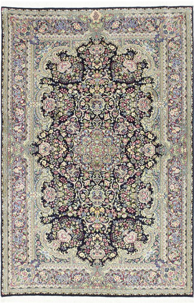 Persialainen matto Kerman Rawar Signed 204x133 204x133, Persialainen matto Solmittu käsin
