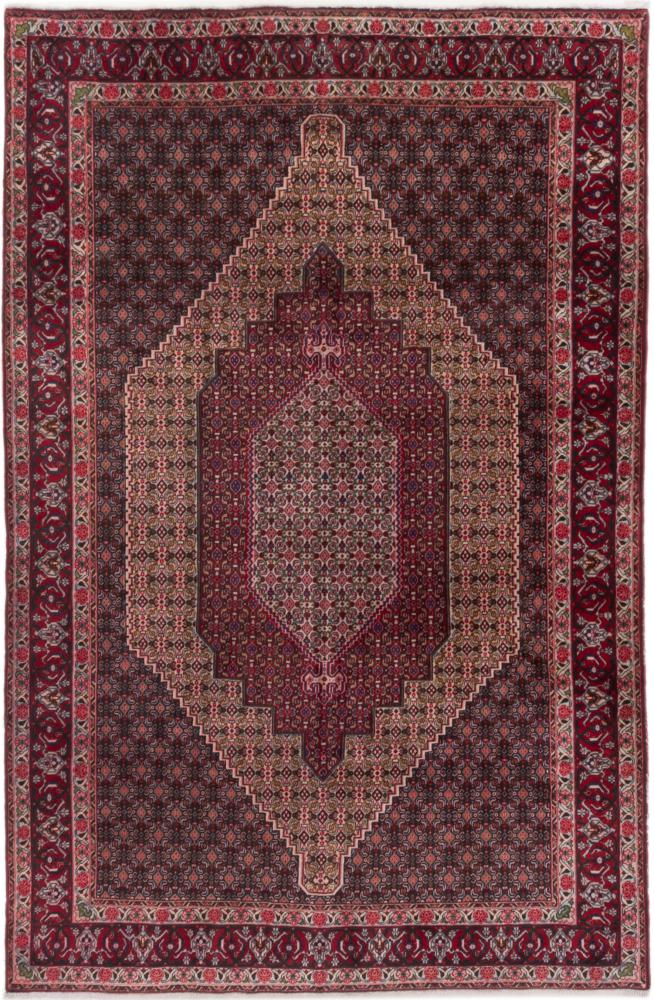  ペルシャ絨毯 センネ 305x205 305x205,  ペルシャ絨毯 手織り