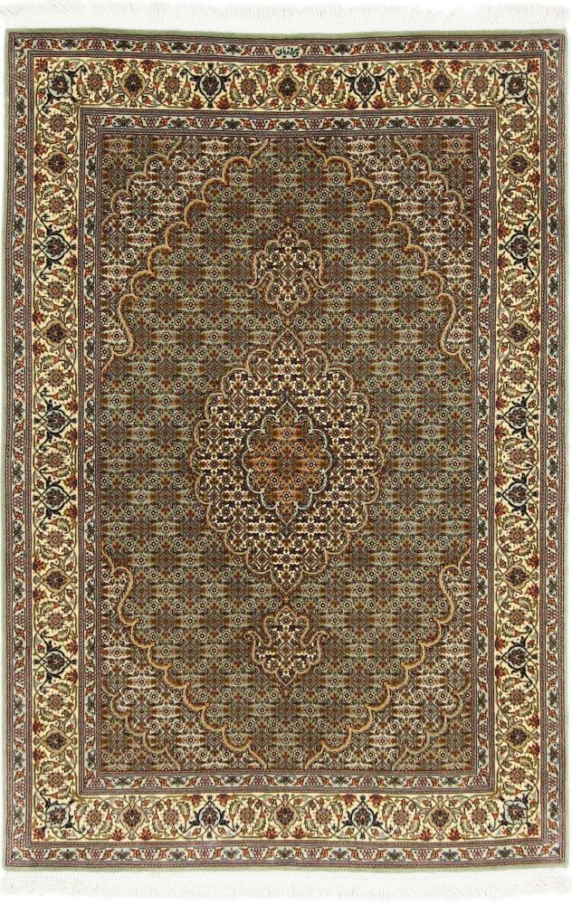 Persialainen matto Tabriz Mahi Signed 151x102 151x102, Persialainen matto Solmittu käsin