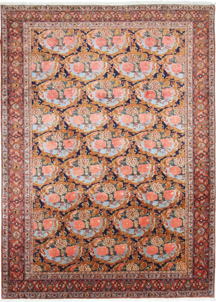 Persian Rug Senneh 10'11"x8'1" 10'11"x8'1", Persian Rug Knotted by hand